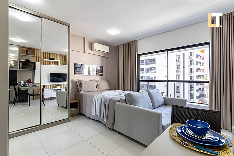 Apt na Ponta Verde | Piscina e Lazer Completo