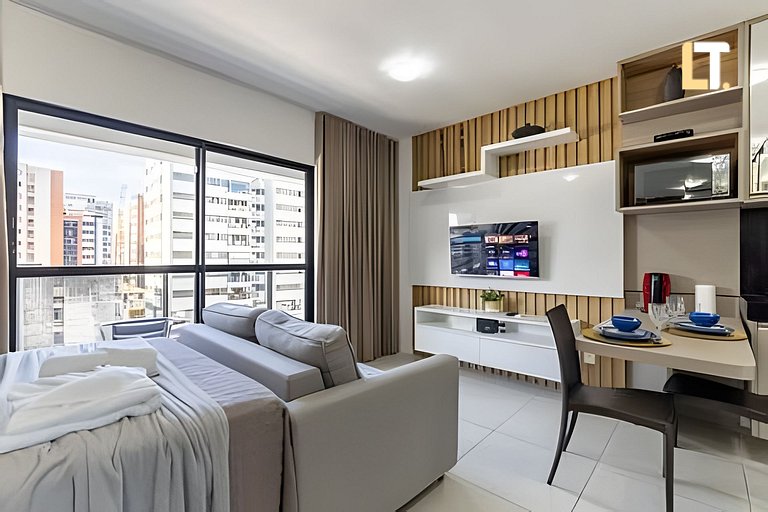 Apt na Ponta Verde | Piscina e Lazer Completo