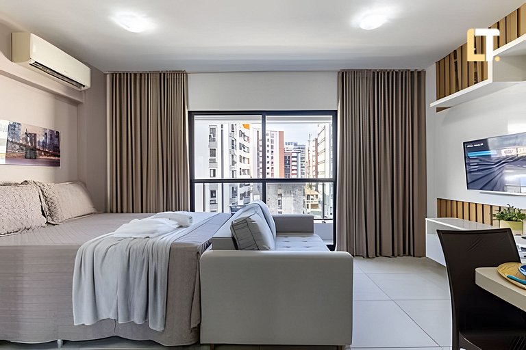 Apt na Ponta Verde | Piscina e Lazer Completo