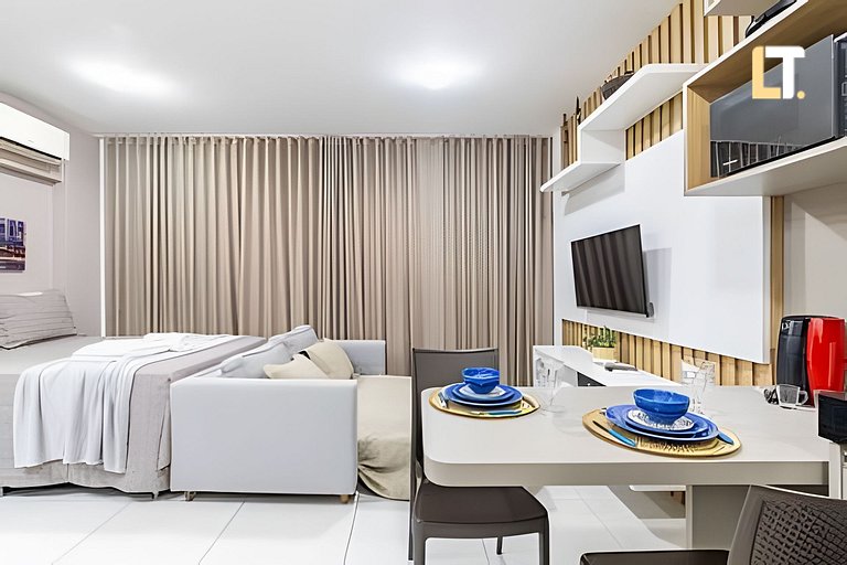 Apt na Ponta Verde | Piscina e Lazer Completo