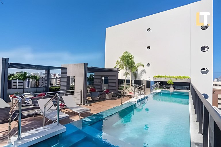 Apt na Ponta Verde | Piscina e Lazer Completo
