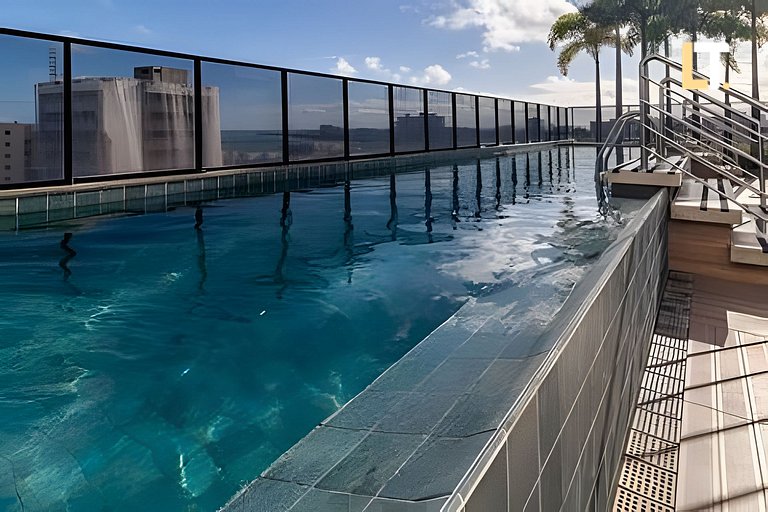 Apt na Ponta Verde | Piscina e Lazer Completo