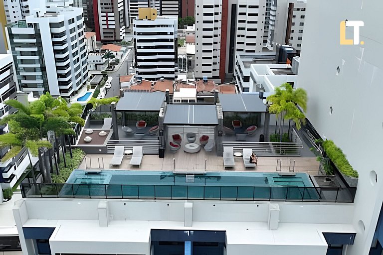 Apt na Ponta Verde | Piscina e Lazer Completo