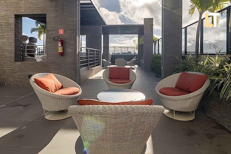 Apt na Ponta Verde | Piscina e Lazer Completo