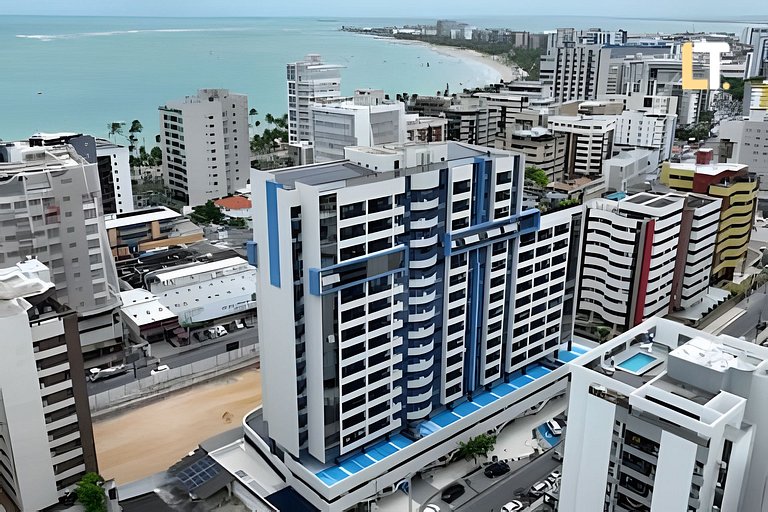 Apt na Ponta Verde | Piscina e Lazer Completo