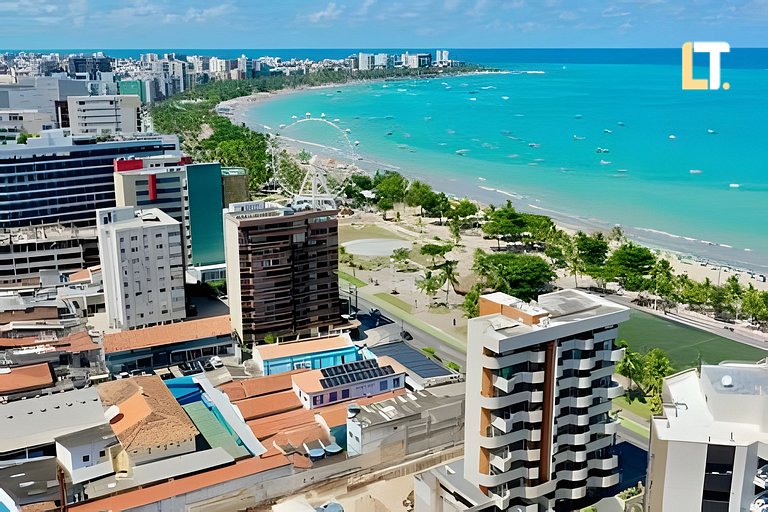 Apt na Ponta Verde | Piscina e Lazer Completo