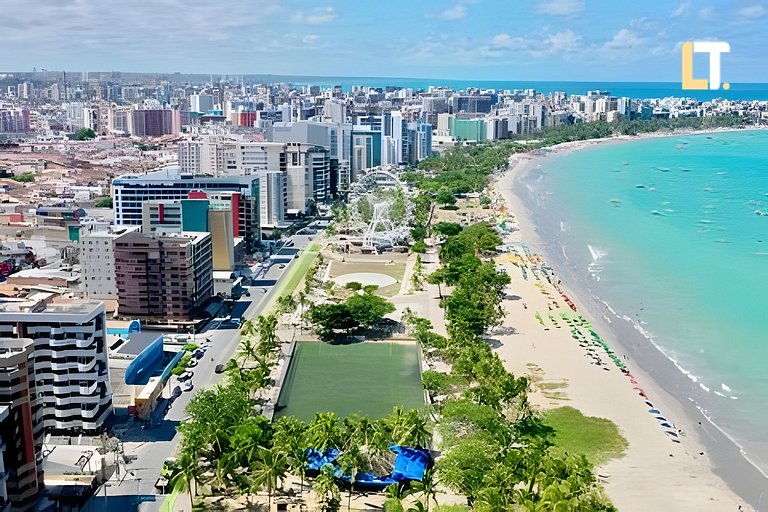 Apt na Ponta Verde | Piscina e Lazer Completo