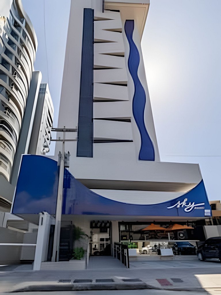 SKY 314 | Piscina | Academia | Próximo a Praia